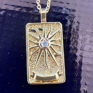 Stainless Steel Gold Tone Necklace